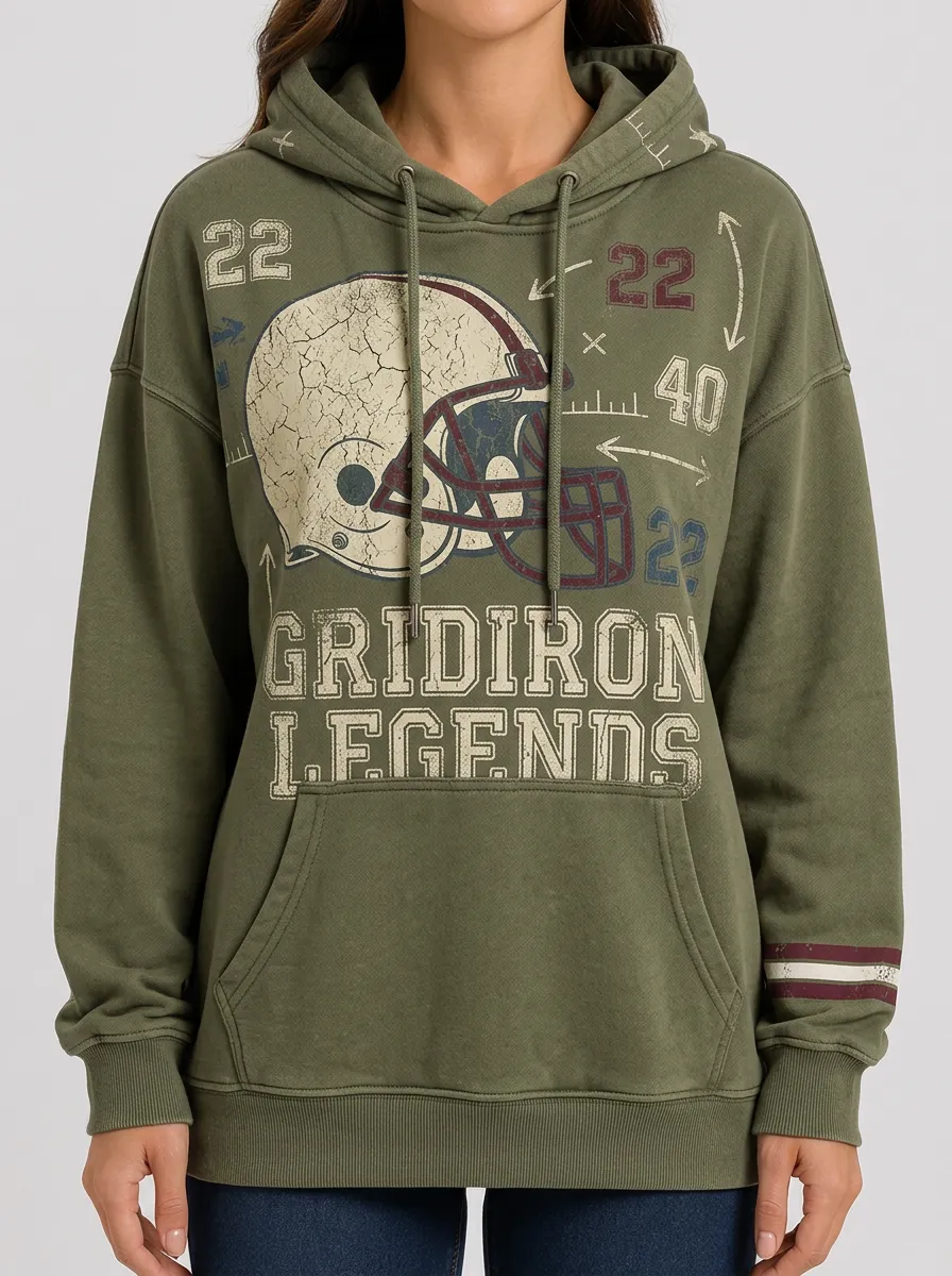 Women's Goal Line Classic Football Hoodie