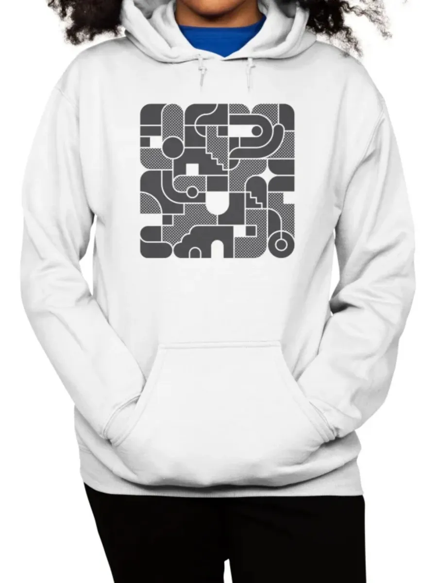 Geometric Patterm Hoodie