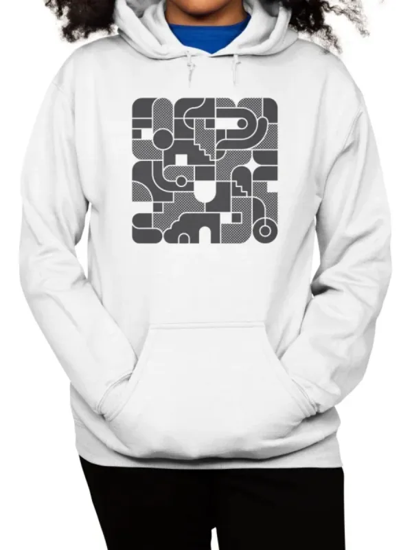 Geometric Patterm Hoodie