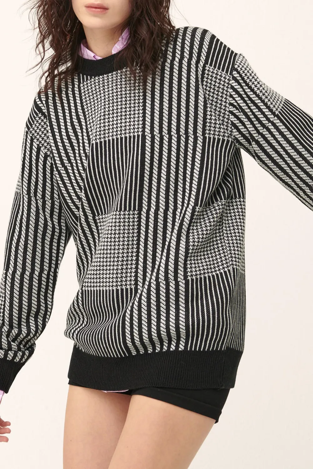 Sweater In Plaid