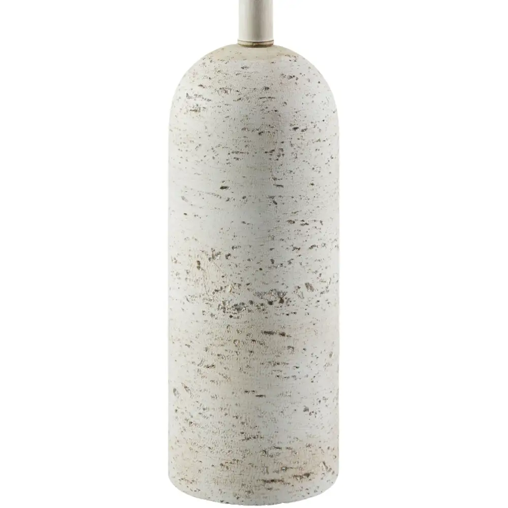 Drum Shade Linen Resin Acrylic Table Lamp