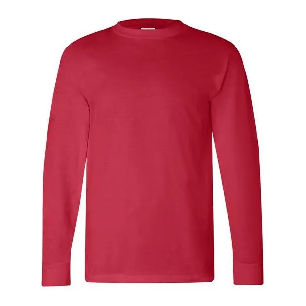 Unisex Comfort Long-Sleeve Tall Cotton-Blend T-Shirt