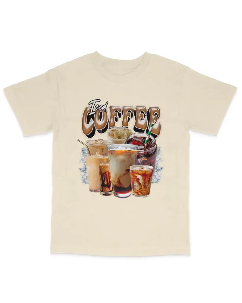 Coffee Run Graphic Cotton Tee