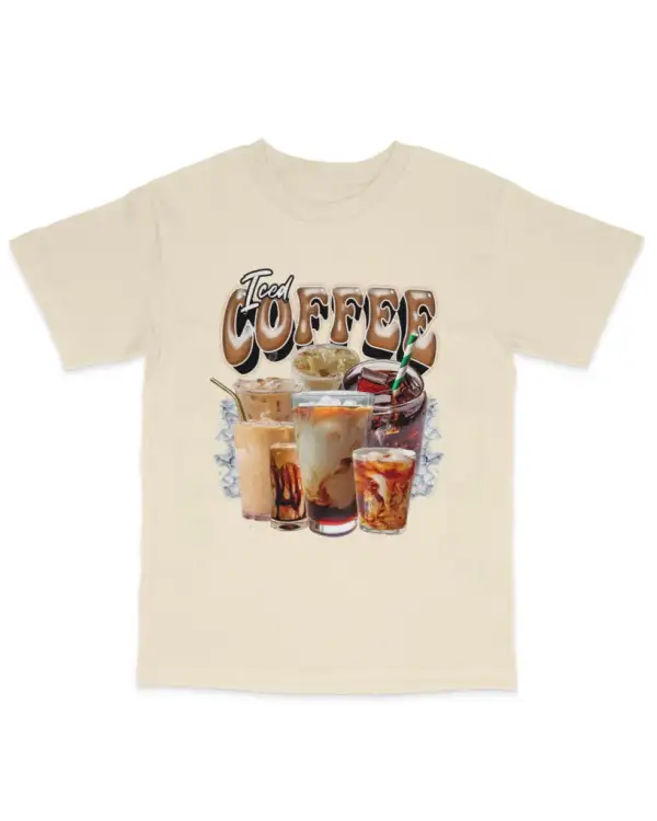 Coffee Run Graphic Cotton Tee