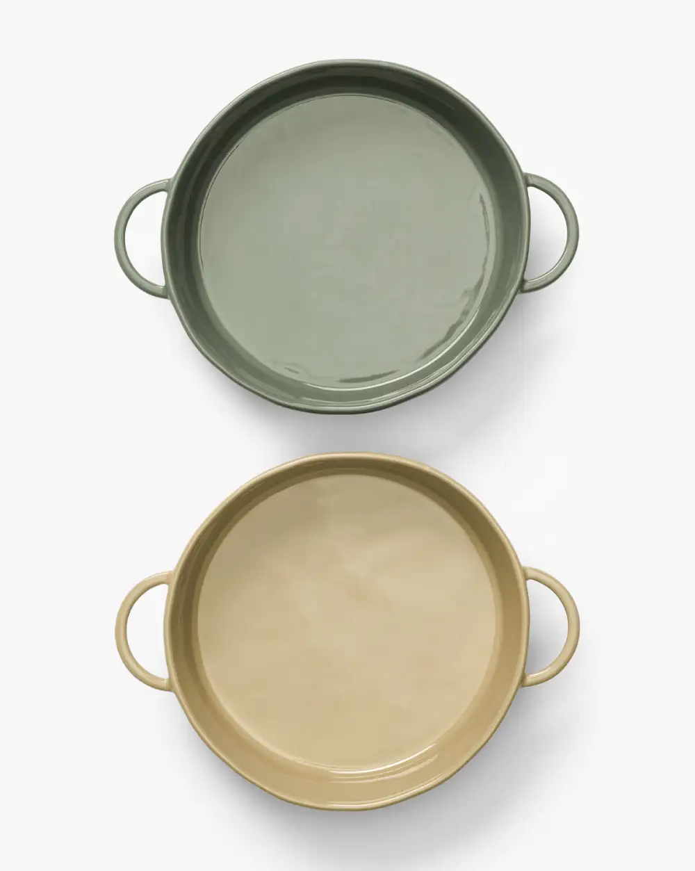 Oval Stoneware Baker Set
