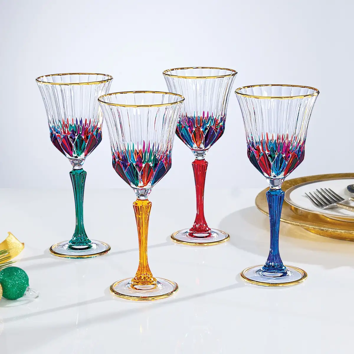 Natural Decorative Wine Glass