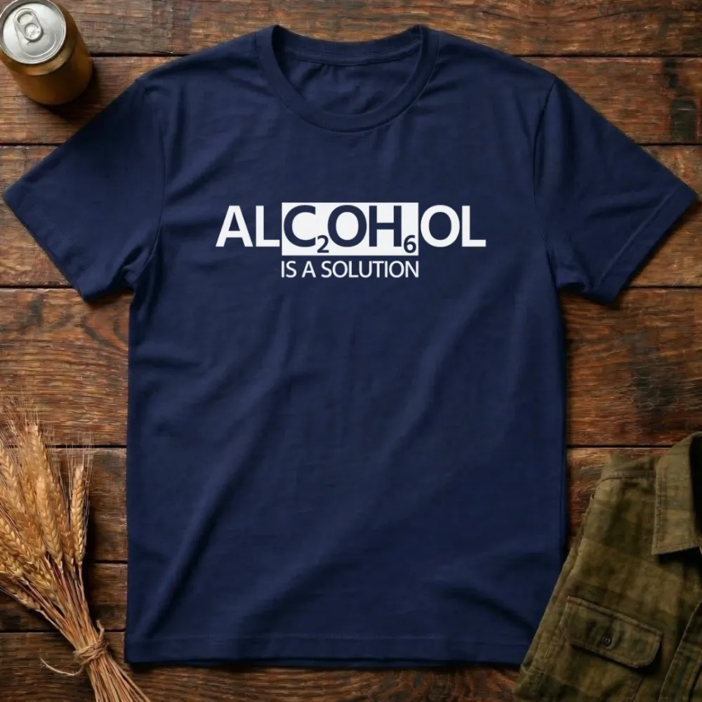 It'S A Solution Graphic Cotton T-Shirt