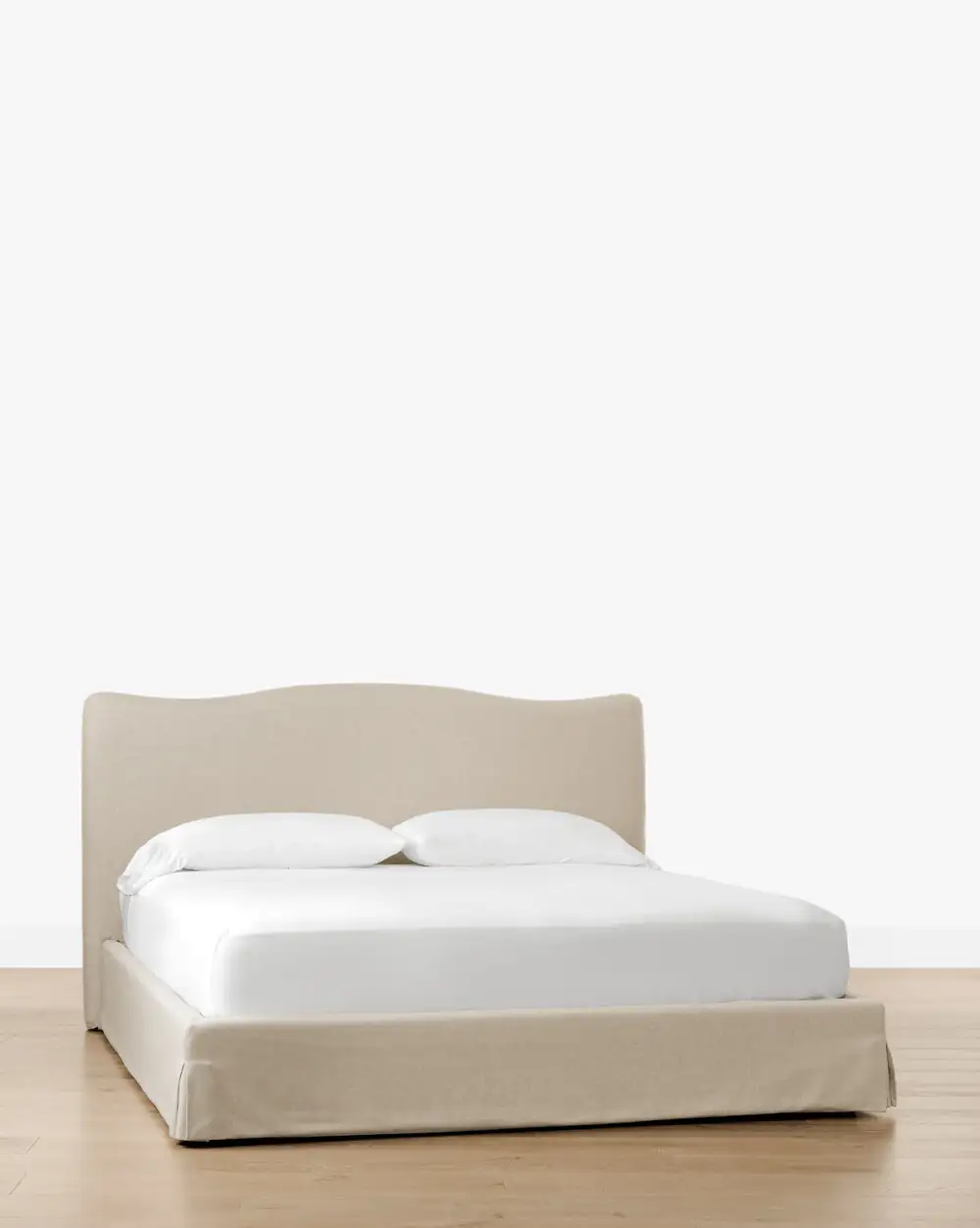 Slipcovered Linen Bed
