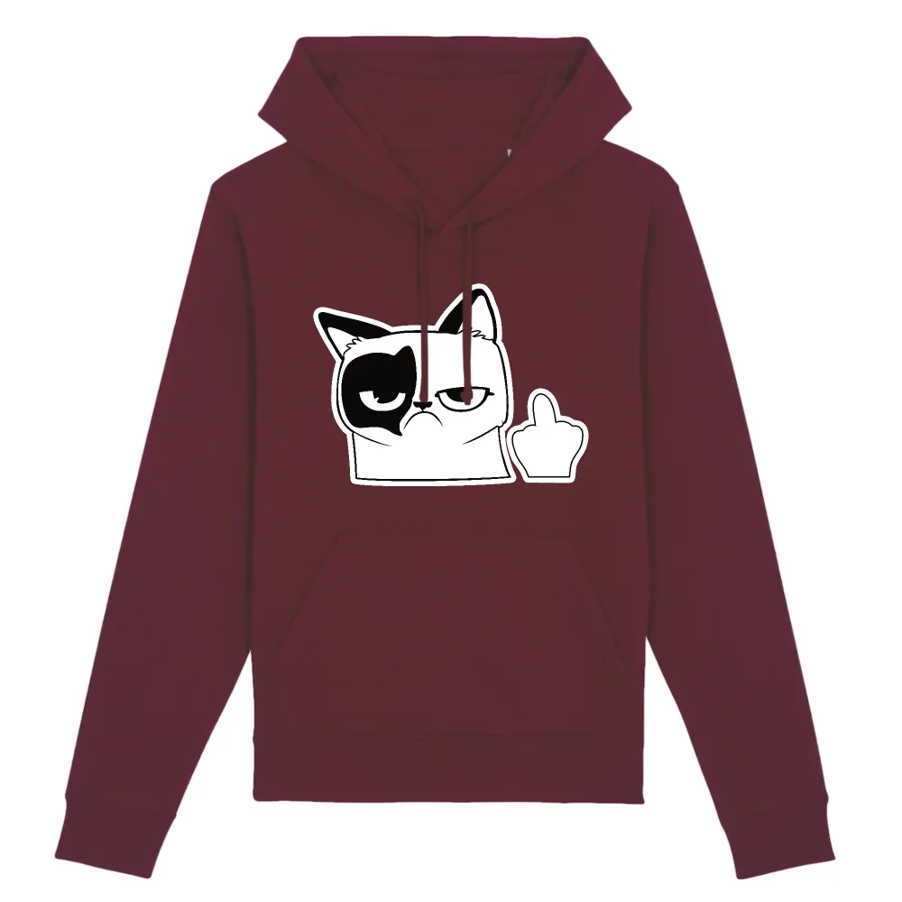 Paw Point Cat Pullover Hoodie