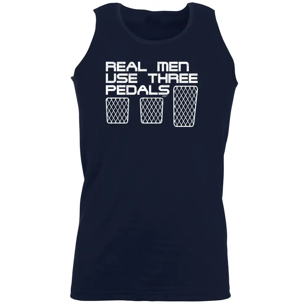 Three Pedals Graphic Tank Top