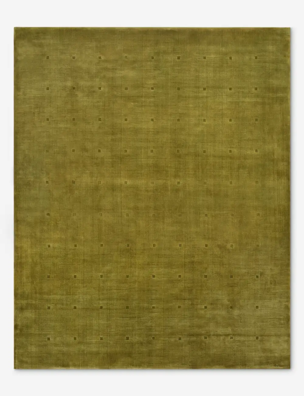 Grid Tonal Hand Loomed Viscose Area Rug