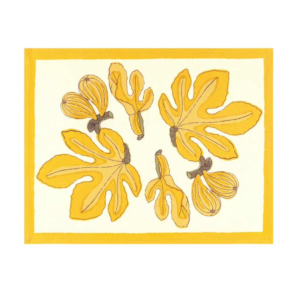 Fig Branch Placemat Set