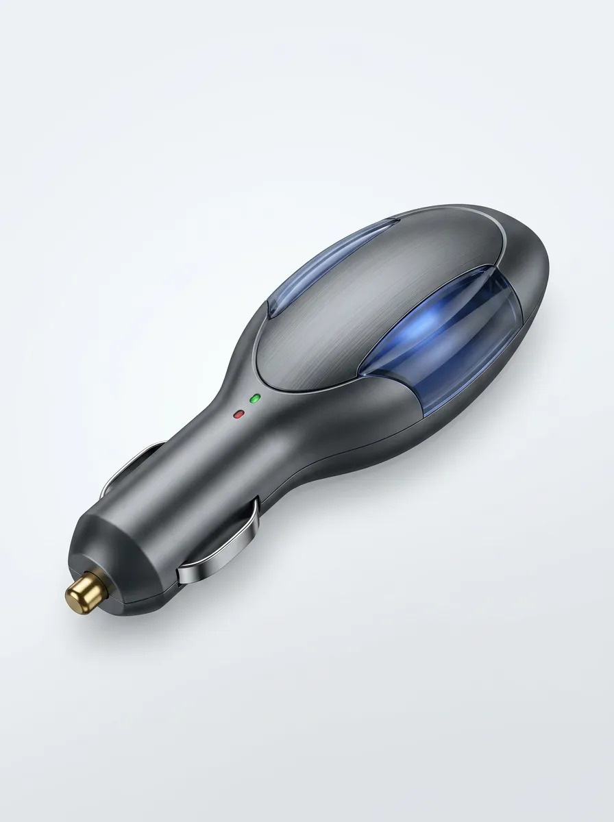Automotive Fuel Saver Device with LED Indicator Metal Housing