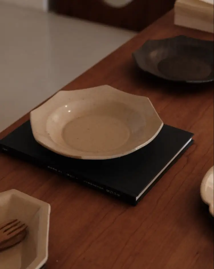 Handmade Octagonal Deep Plate