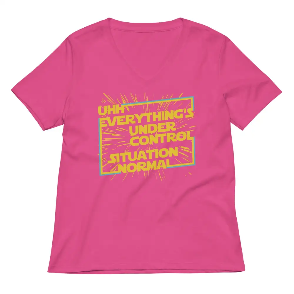 Control Situation Normal V Neck Tee