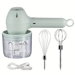 2-in-1 Electric Whisk & Chopper