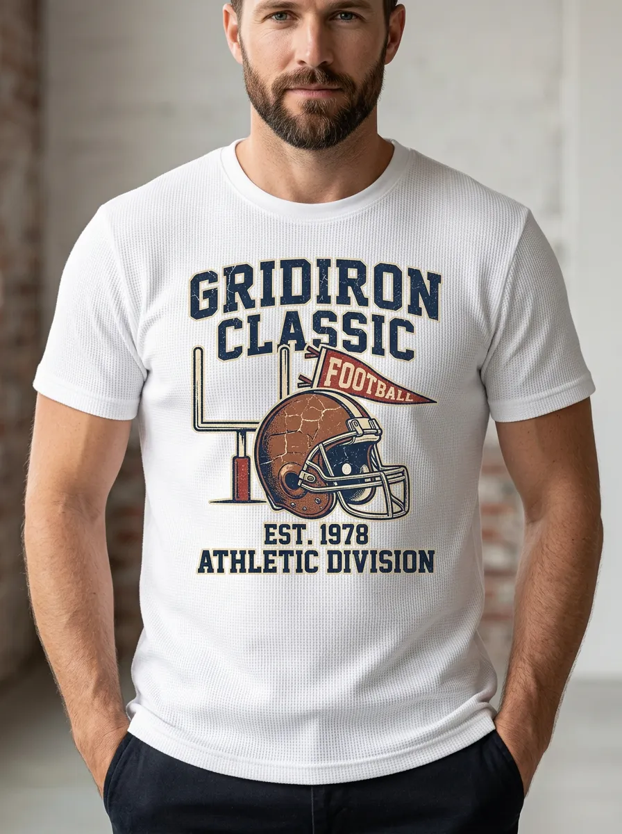 Men's Gridiron Helmet T-Shirt