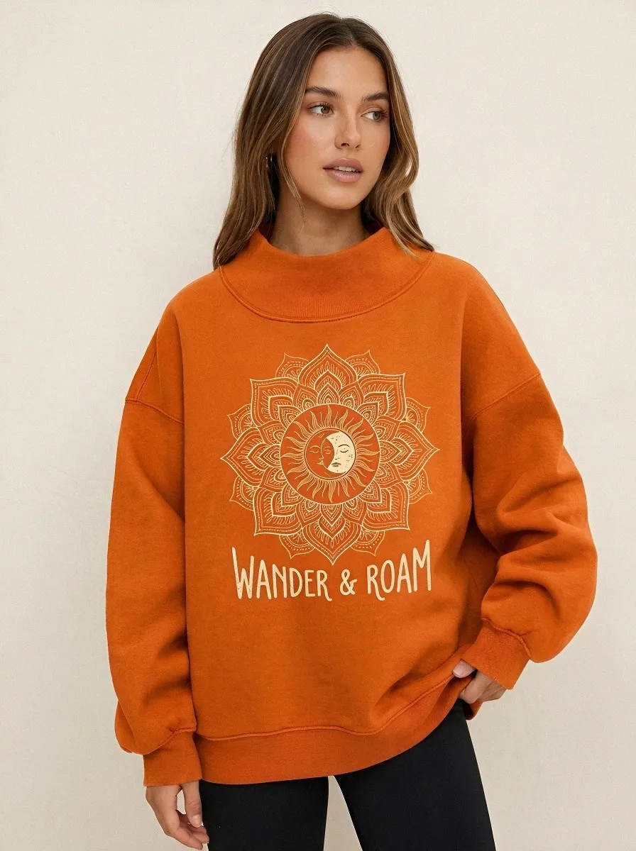 Boho Wander Roam Sweatshirt