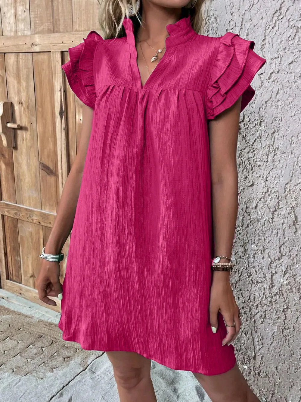 Smart-Casual Classic Mini Dress