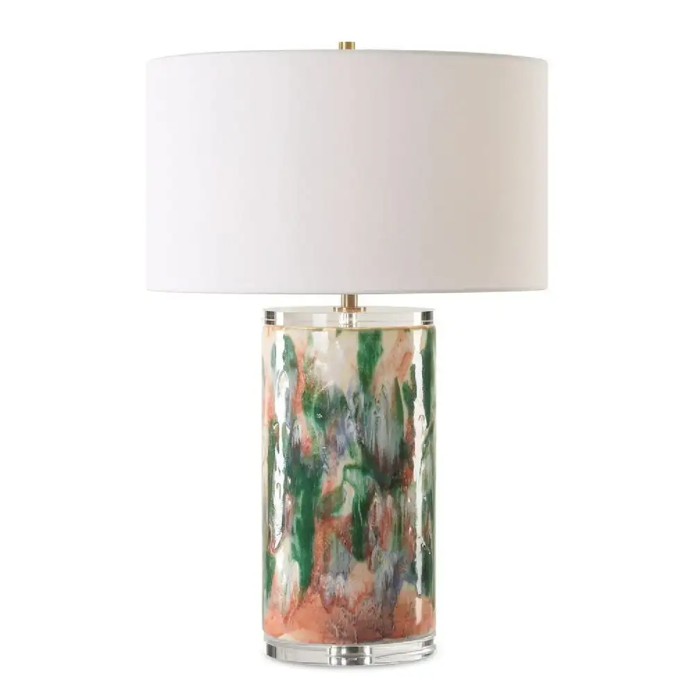 Multicolored Ceramic Table Lamp