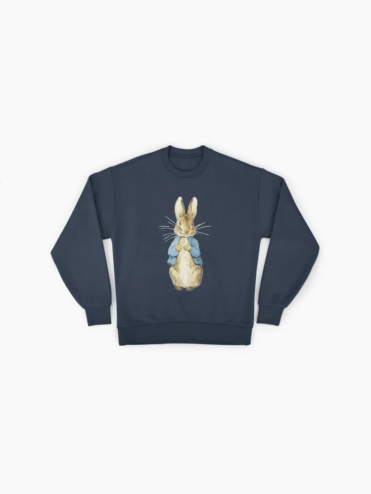 Classic Cartoon Bunny Graphic Sweatshirt