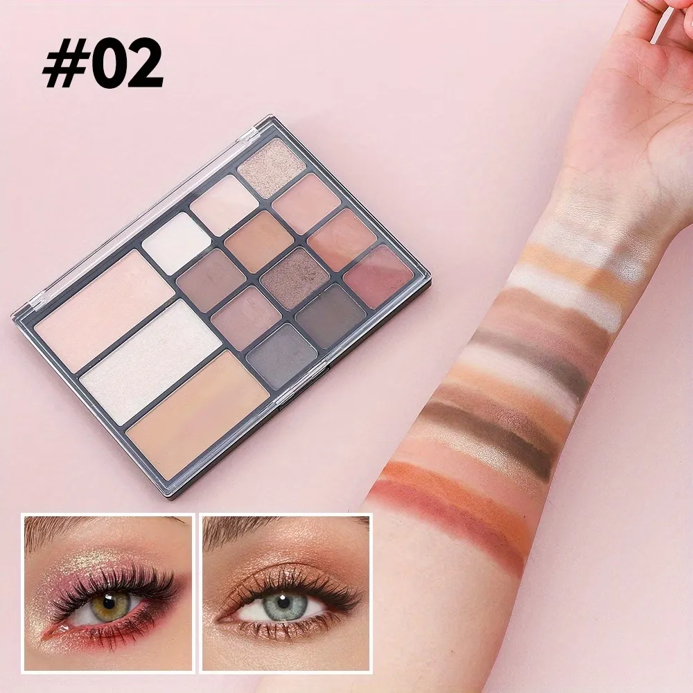 Matte & Shimmer Eyeshadow Palette