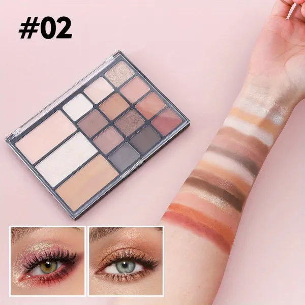 Matte & Shimmer Eyeshadow Palette