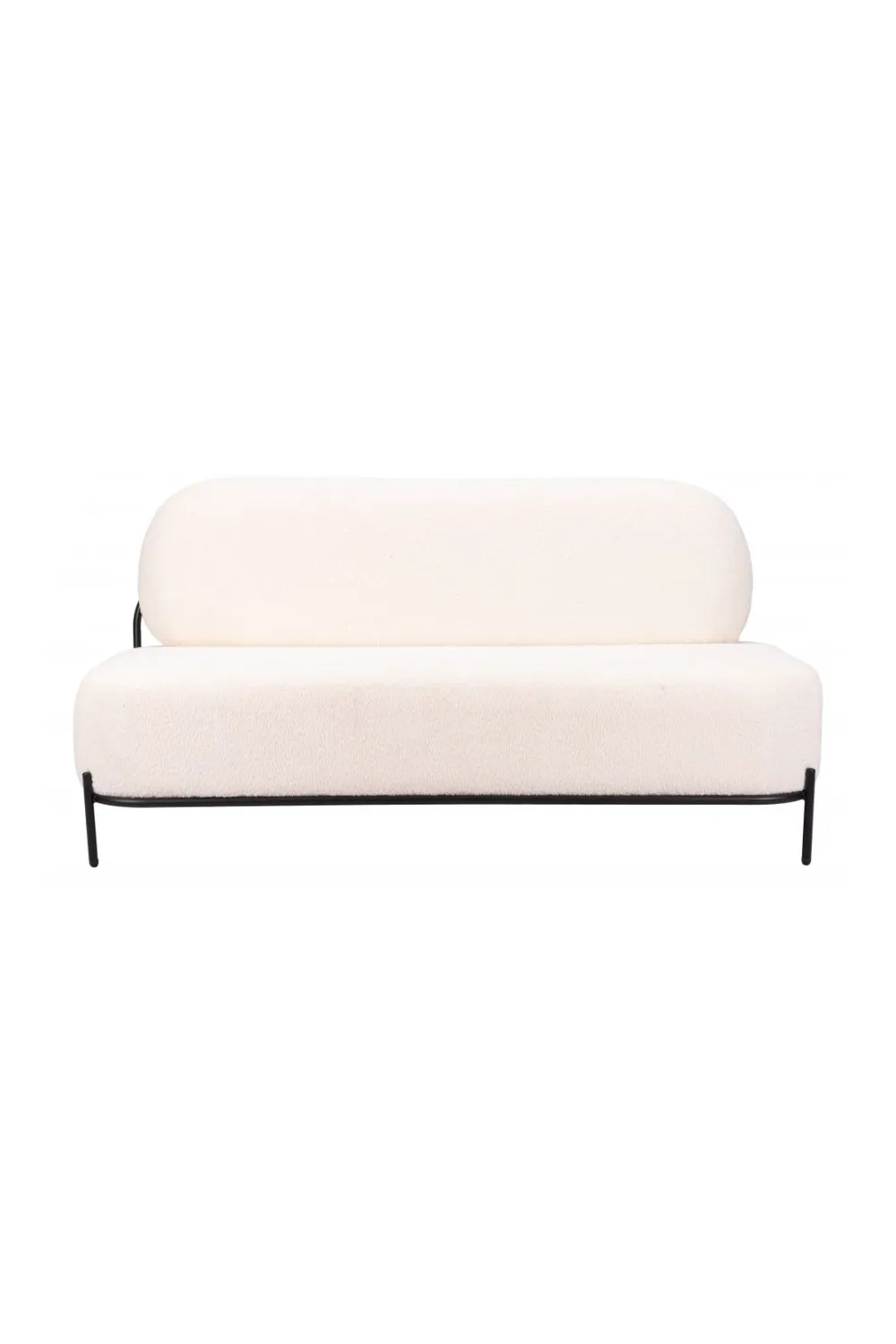 Open-Plan Fabric Sofa