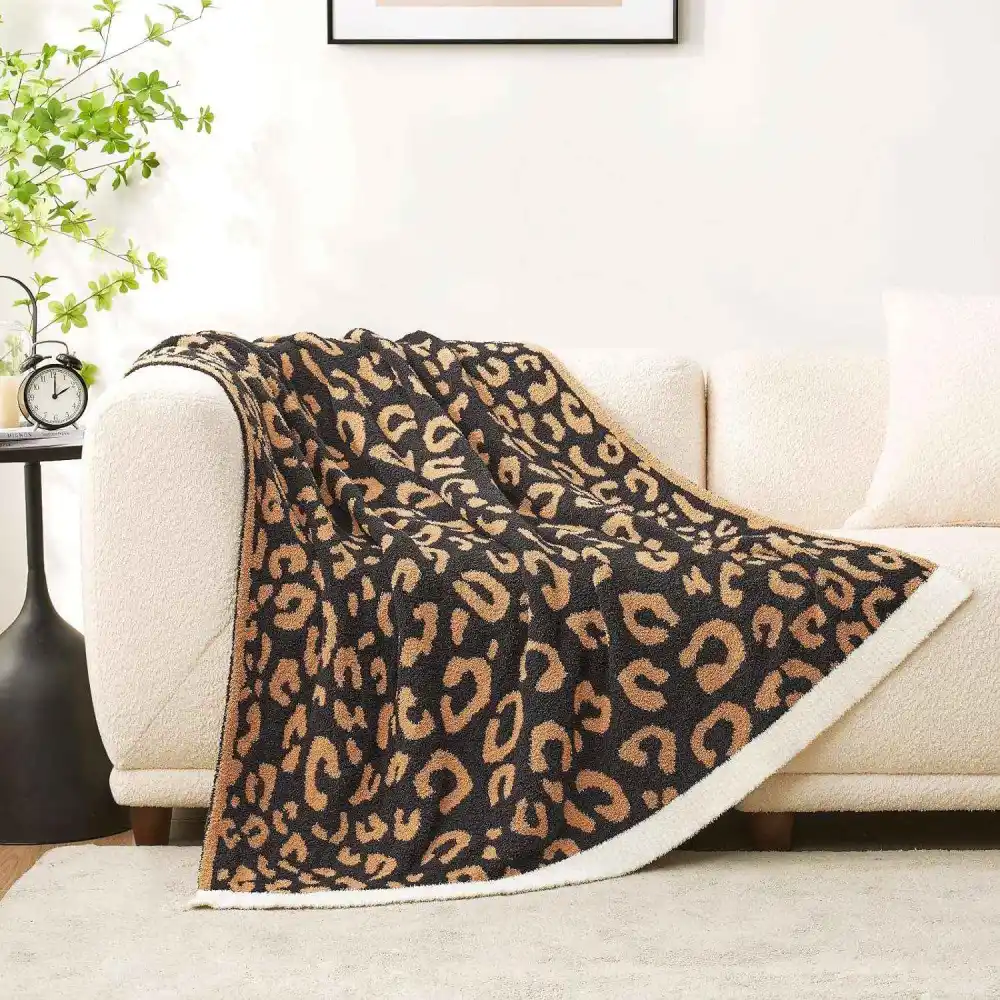 Cozy Leopard Blanket