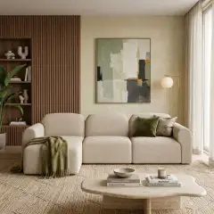 Textured Modular Sofa