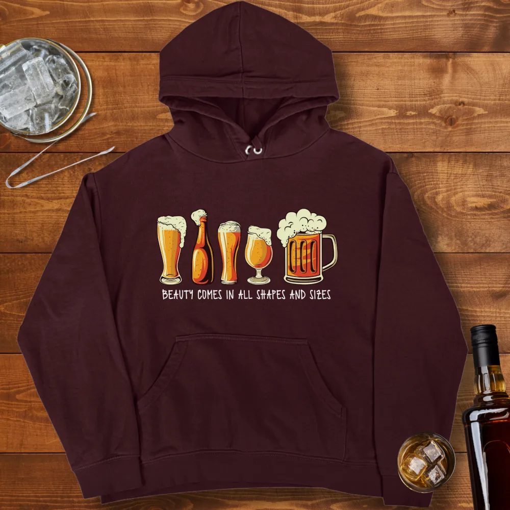 Spirited Beauty Graphic Pullover Hoodie