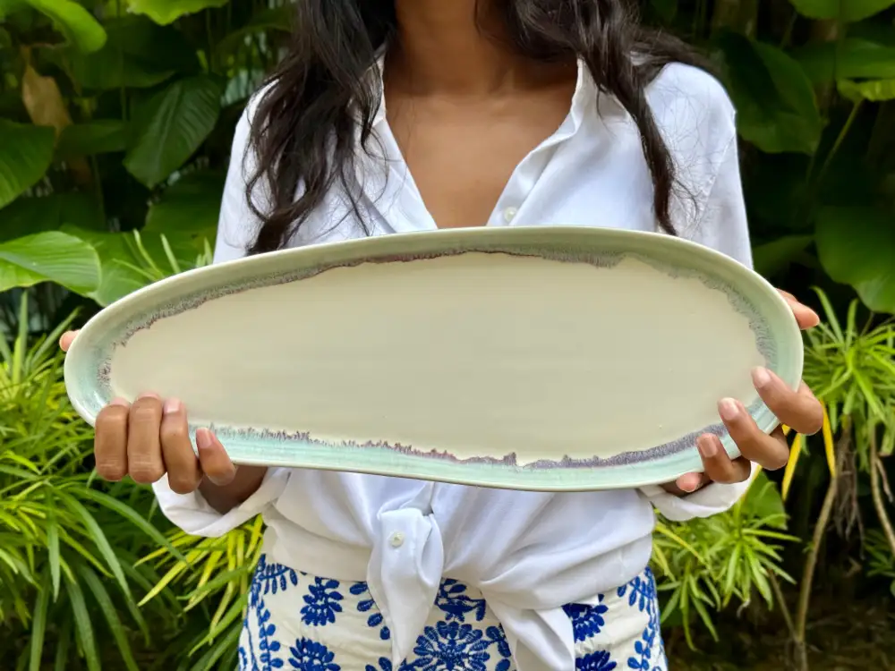 Organic Freeform Serving Serving Platter