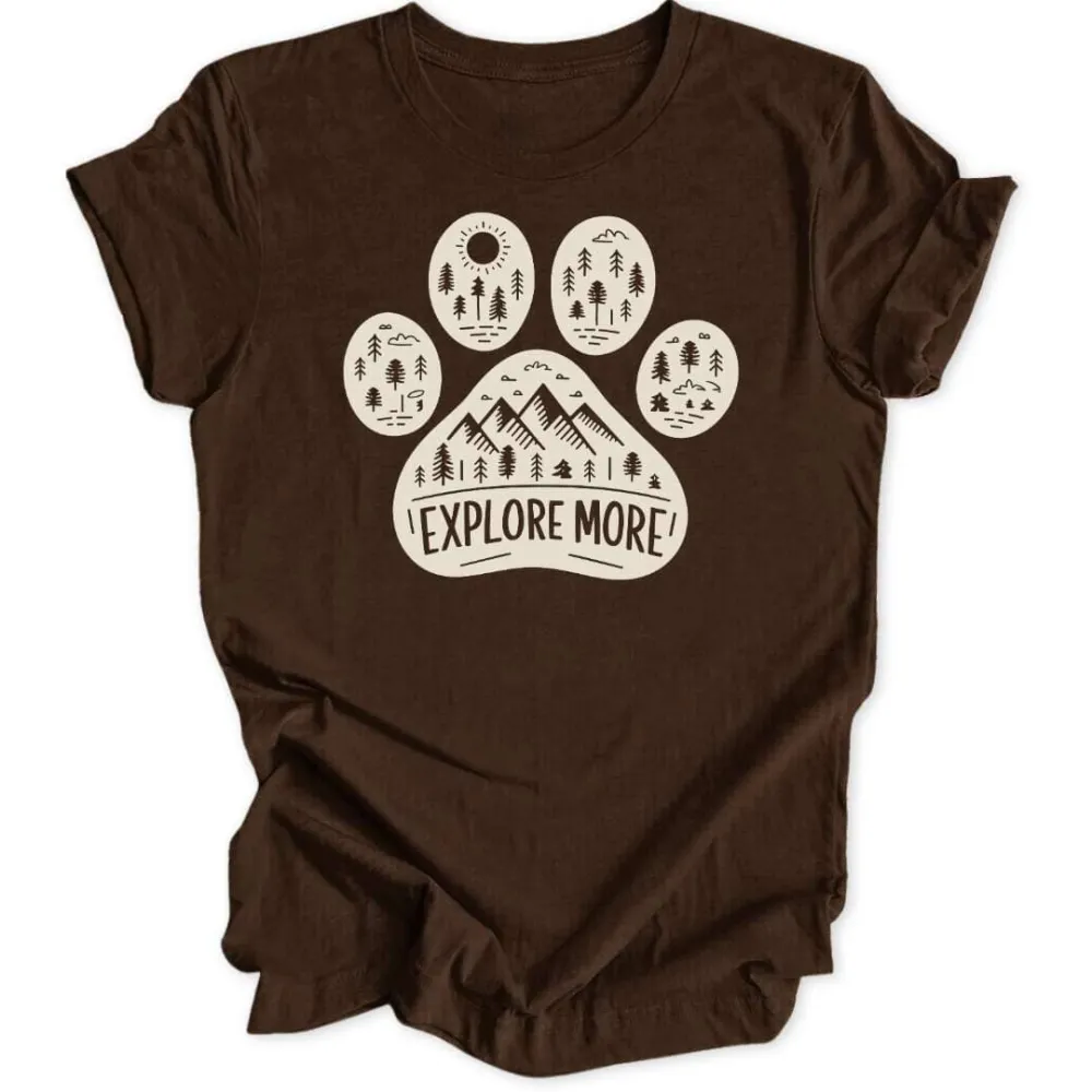 Explore Paw Women's T-Shirt