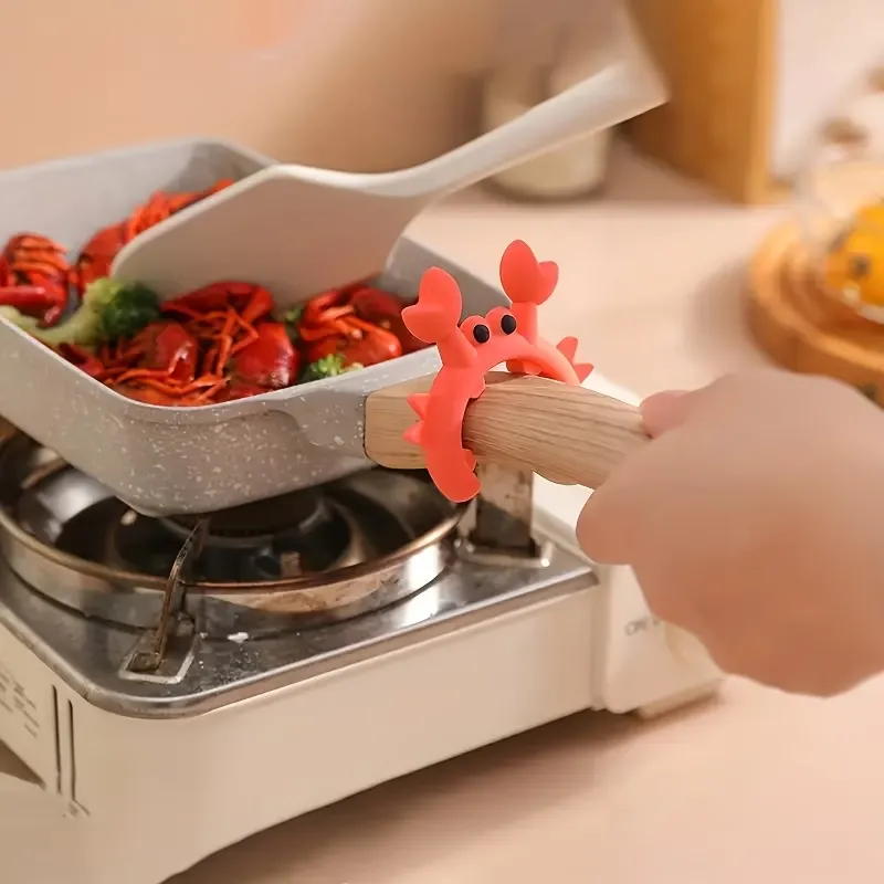 Silicone Crab Utensil Rest
