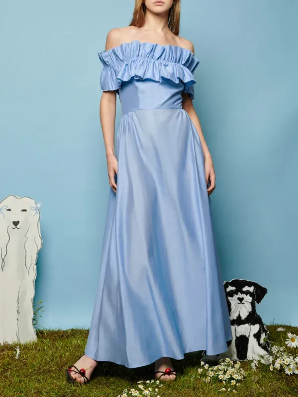 Ruffle Maxi Dress