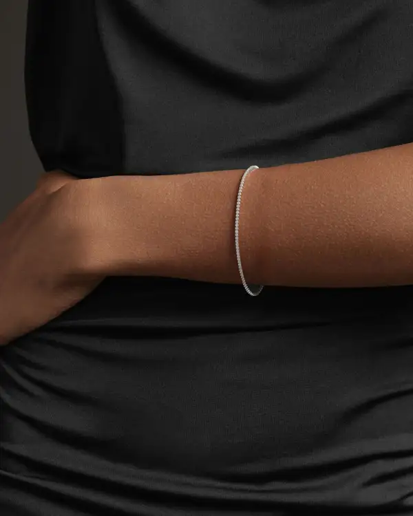 Slim Zirconia Tennis Bracelet