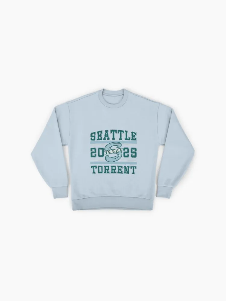 Retro Hockey Team Graphic Sweatshirt