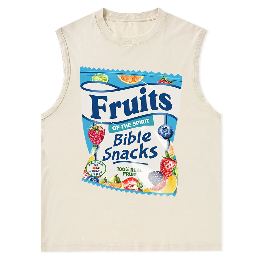 Fruit Of The Spirit Christian Washed Tank Top