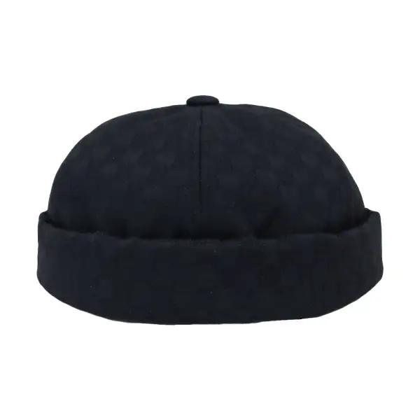 Plaid Watch Cap Beanie Hat