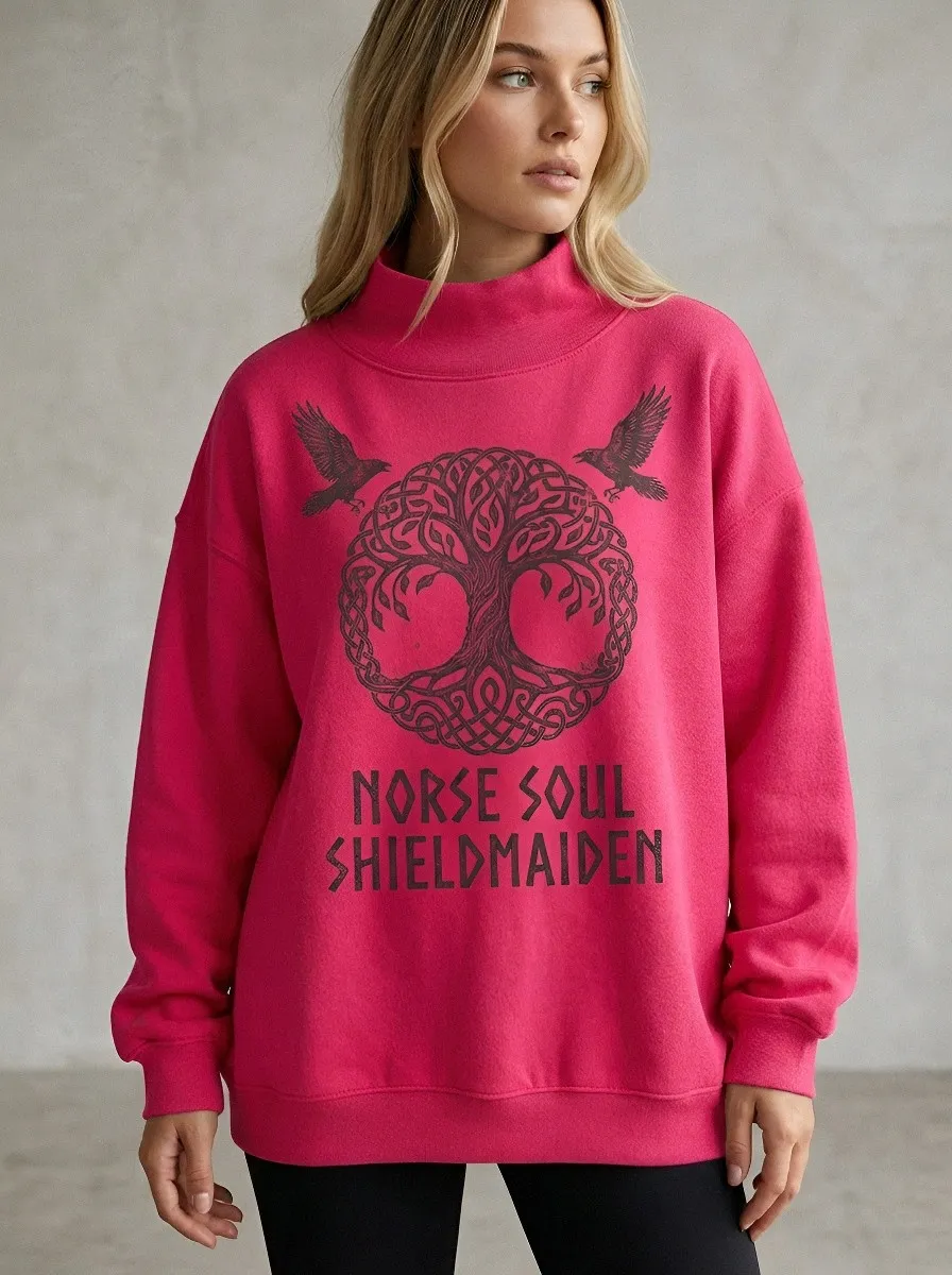 Norse Soul Shieldmaiden Sweatshirt