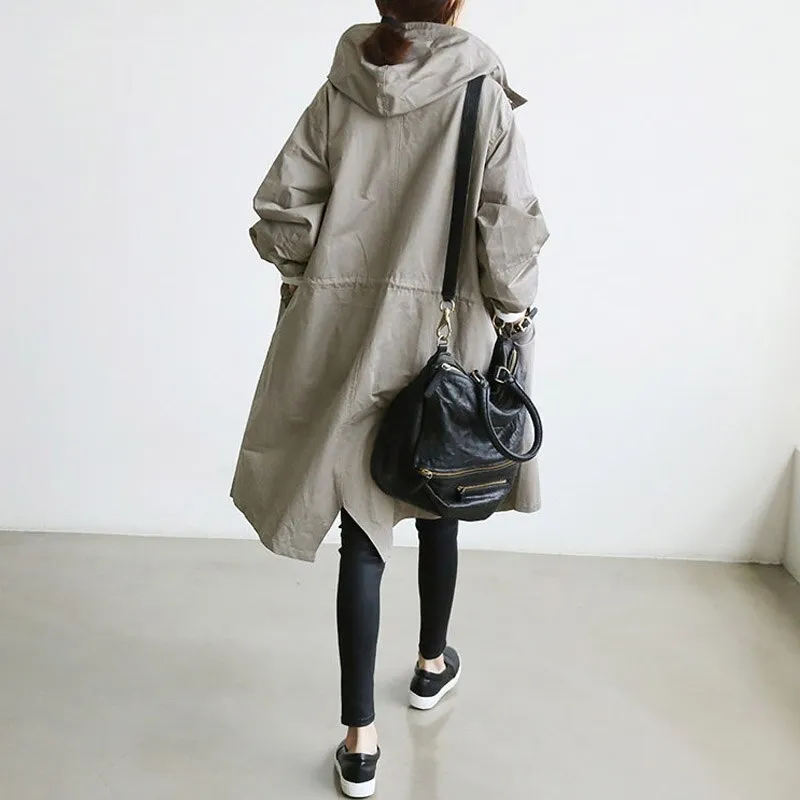 Modern Water Resistant Trench Coat