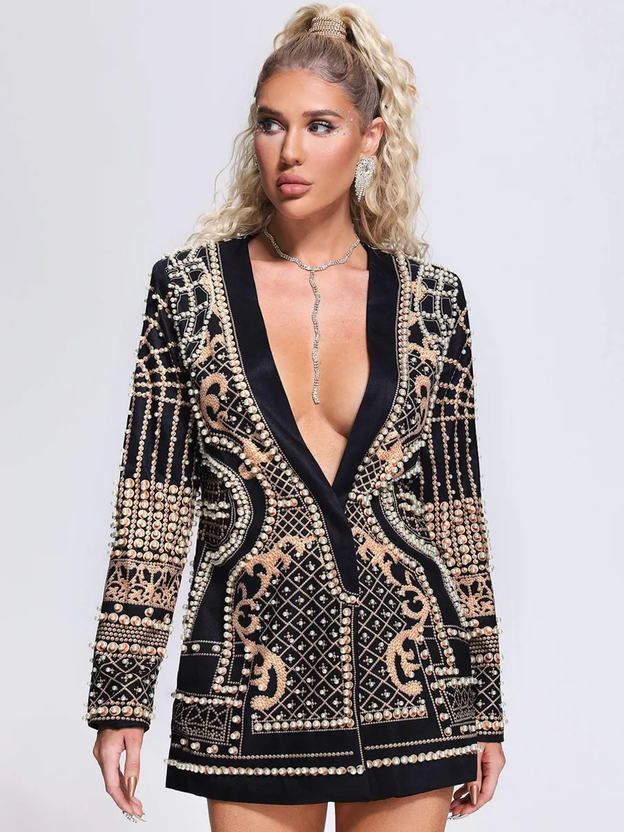 Olivia Pearl Blazer Dress