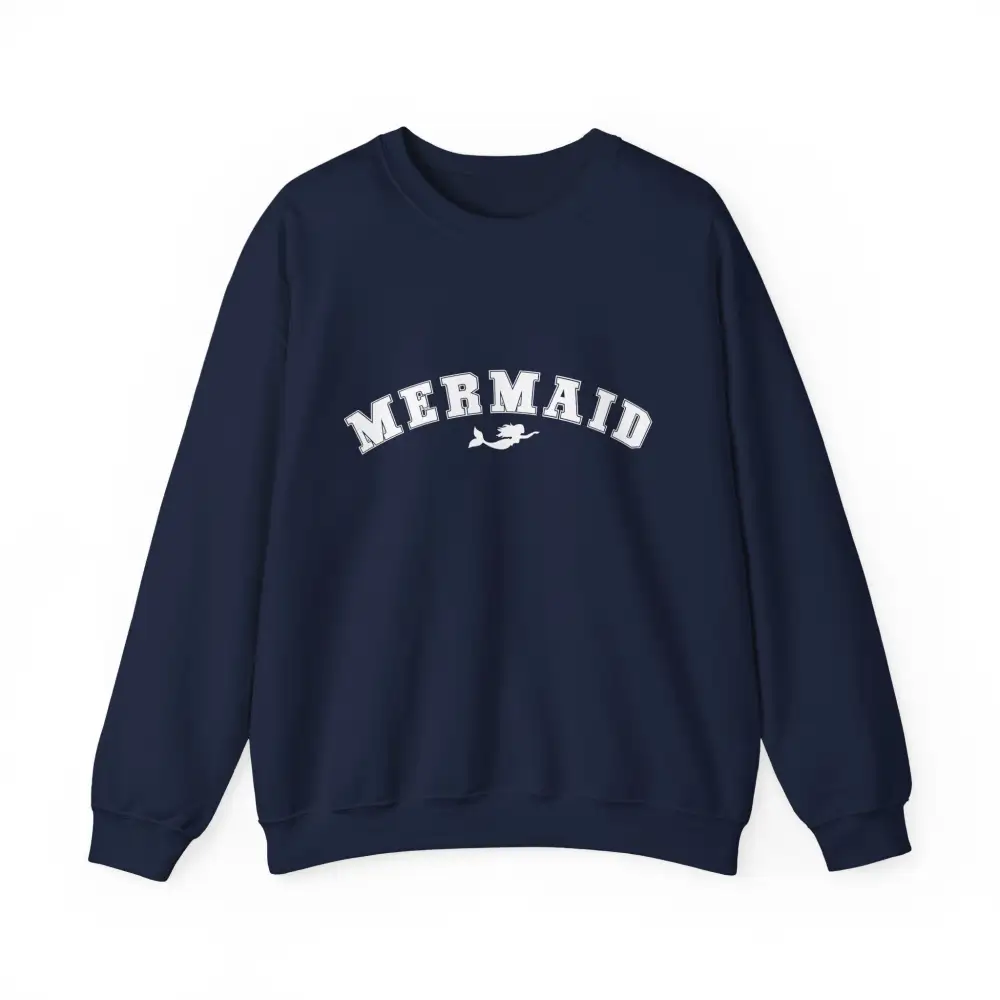 Mermaid Graphic Crewneck Sweatshirt