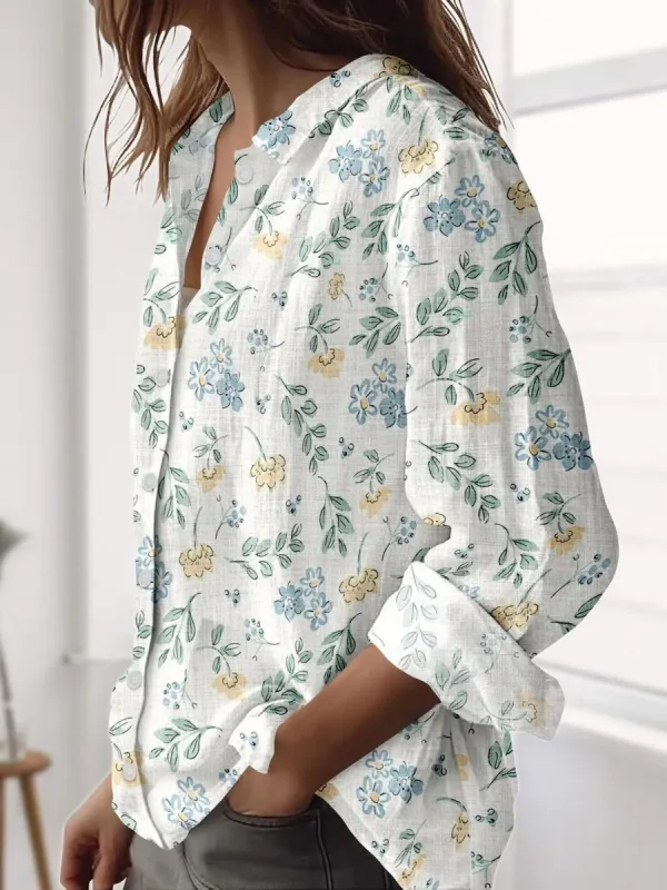 Cottagecore Floral Shirt
