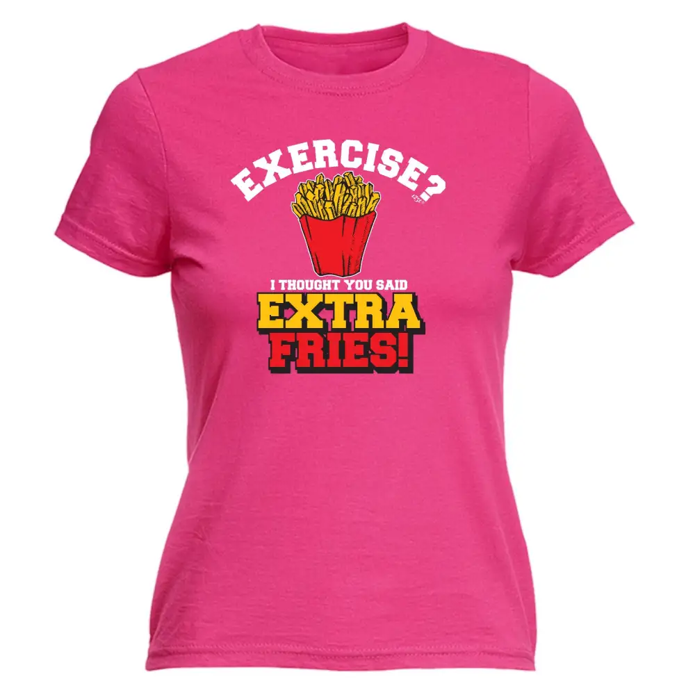 Fries Graphic Fitted Tee