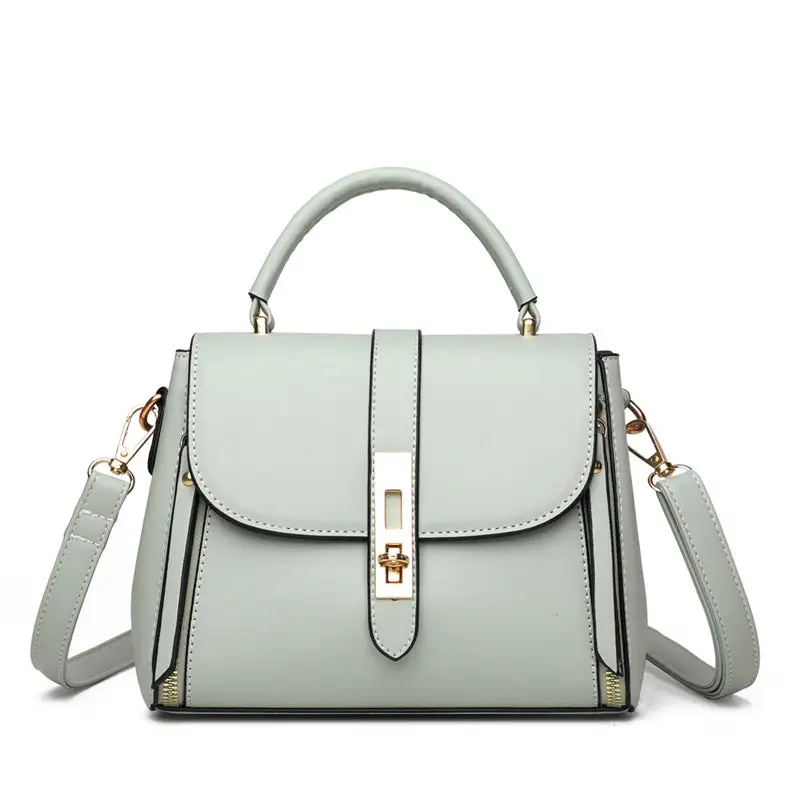 Structured Roomy Leather Crossbody Bag