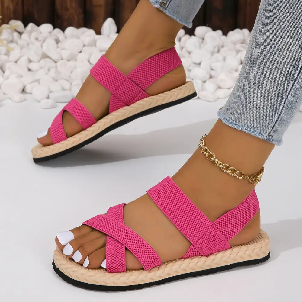 Flats Crisscross Sandals