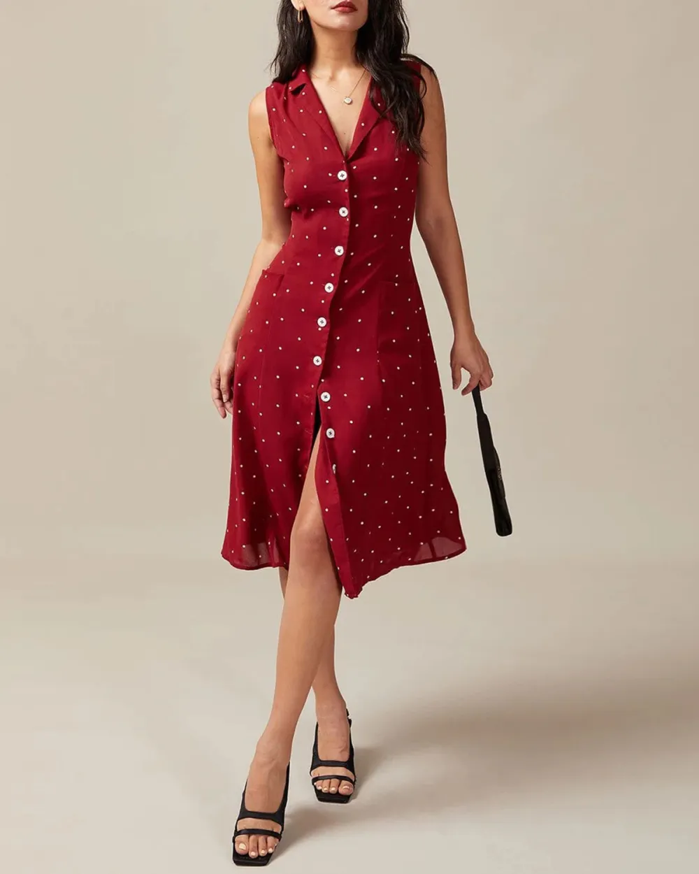 PolkaDot Red Dress