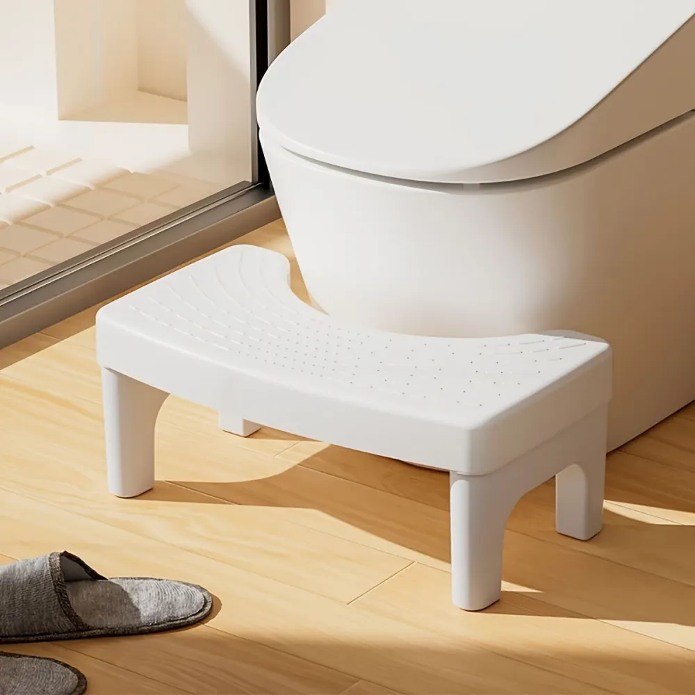 Curved Design Toilet Stool