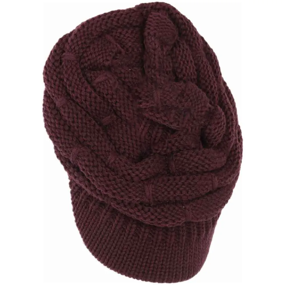 Knit Ribbed Hat